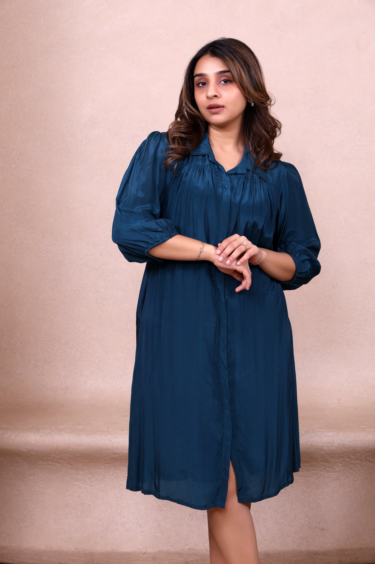 Bold and Elegant Blue dress