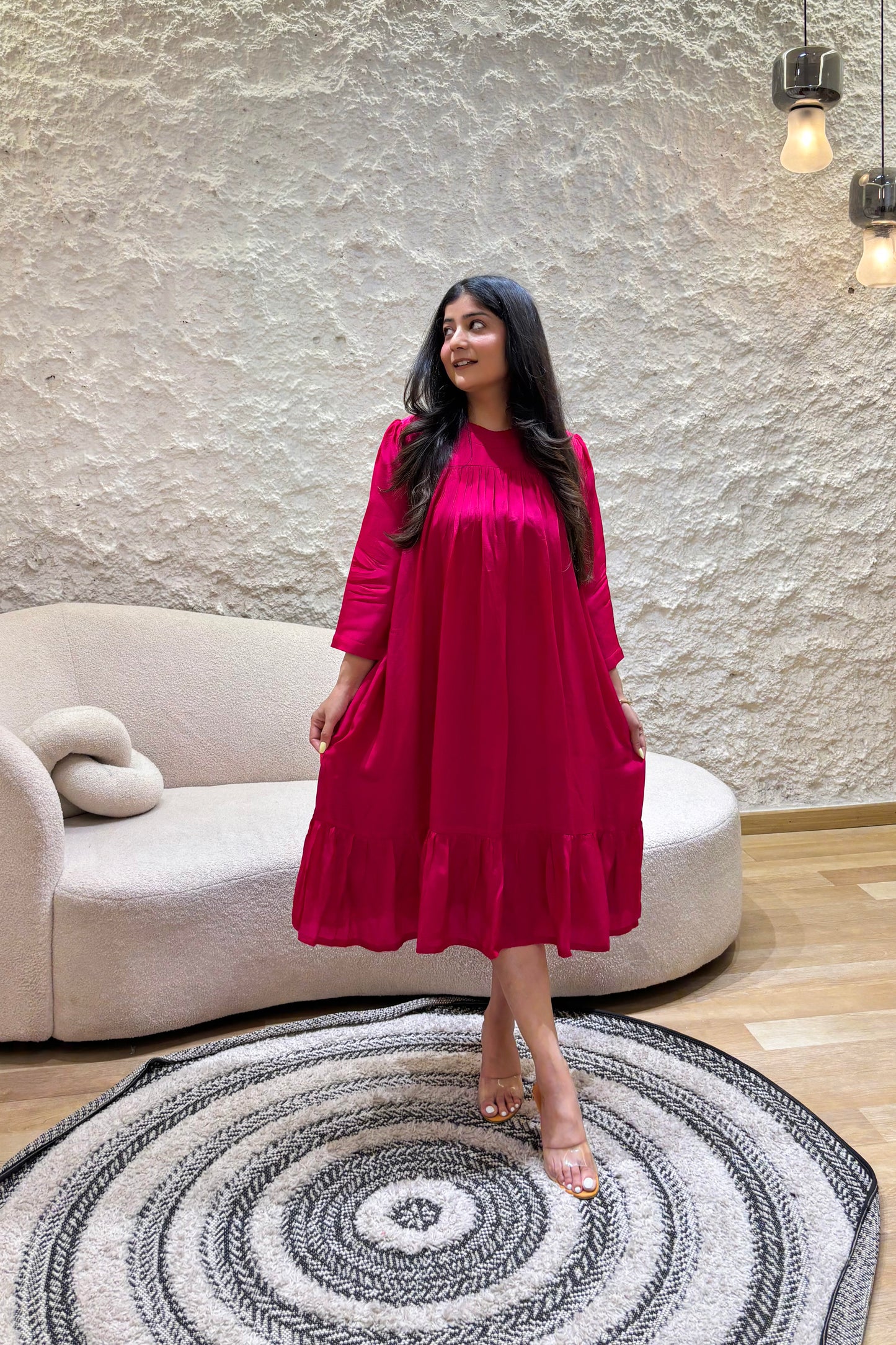 Fuschia Pink Dress